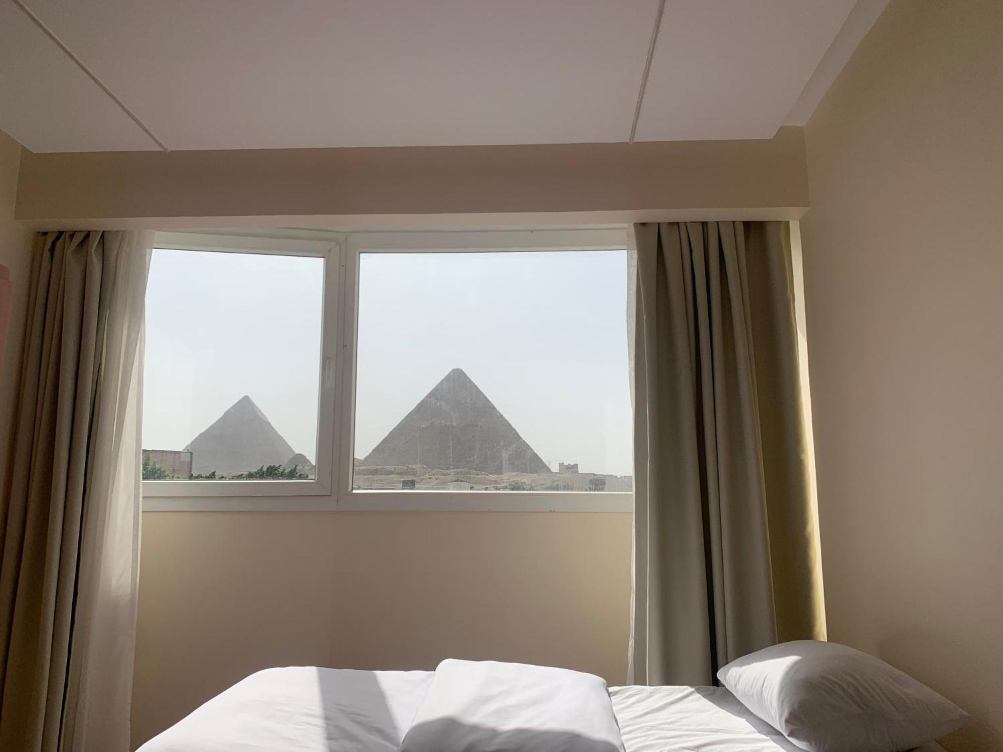 Nazlet el-Sîsi Memphis Pyramids View酒店 外观 照片